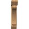 Ekena Millwork Legacy Slat Rough Sawn Bracket w/ Offset Brace, Western Red Cedar, 8"W x 36"D x 40"H BKT0806X36X40LEC06RWR - alternate 4